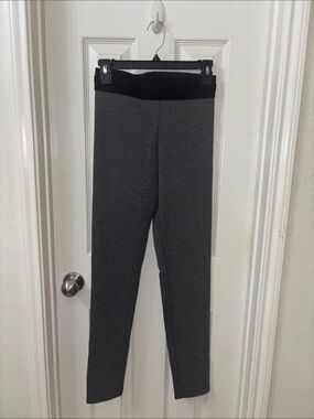 BCBGMaxAzria Dark Gray Kids Stretch Leggings